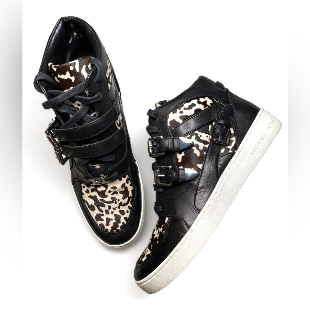 NIB Michael Kors Robin High Top Sneaker Sz:8